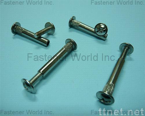 HSIANG HSING SCREW BOLT CO., LTD.  , Female + Male Screw Parts , SEMS Screws