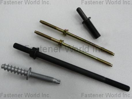 SHUENN CHANG FA ENTERPRISE CO., LTD.  , Automotive Fasteners : Double End Screw , Automotive Screws