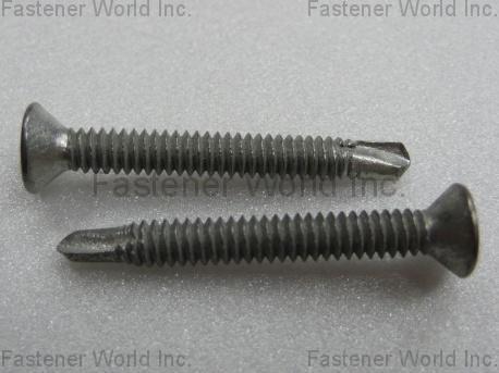 SHUENN CHANG FA ENTERPRISE CO., LTD.  , Flat Head Self-drilling Screw , Self-drilling Screws