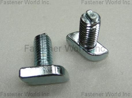 SHUENN CHANG FA ENTERPRISE CO., LTD.  , T Head Bolts , T-head Or T-slot Bolts