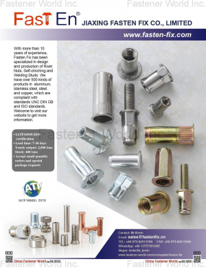JIAXING FASTEN FIX CO., LIMITED