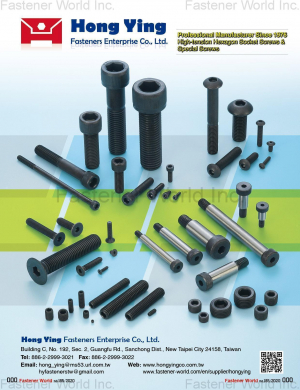 HONG YING FASTENERS ENT. CO., LTD.