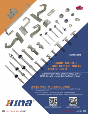 JIAXING HAINA FASTENER CO., LTD.