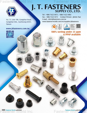 J. T. FASTENERS SUPPLY CO., LTD. 