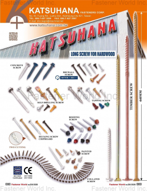 KATSUHANA FASTENERS CORP. 