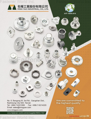 MING YAO INDUSTRIAL, CO., LTD.