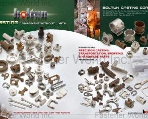 Precision Casting/ Transportation/ Sporting & Hardware Parts(BOLTUN CORPORATION )