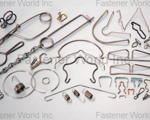 SPRINGS & HOOKS, FASTENERS(HWAGUO INDUSTRIAL FASTENERS CO., LTD.)