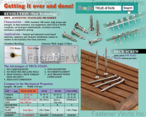 AUSTEK / DECK SCREW AUSTEK/ DECK SCREWAUSTEK / DECK SCREW(KATSUHANA FASTENERS CORP. )