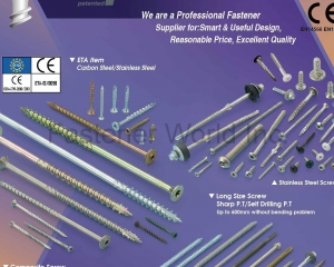 ttap panted, Composite Screw, Long Size Screw, Stainless Steel Screw(NOVA. FASTENER CO., LTD. )