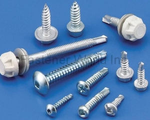 Bi-Metal Self-Drilling Screw Special Type (eg. Nylon Head with EPDM Washer)(SHEH KAI PRECISION CO., LTD. )