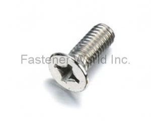 Cross Recessed Raised Countersunk Screws (JINGLE-TECH FASTENERS CO., LTD.)