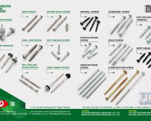 Chipboard Screws, Drywall Screws, Thread Rolling Screws, Wood Screws, TEK Screws, High Low Thread Screws, Self-drilling Screws, Machine Screws, Twinfast Woodscrews, Deck Screws, Collated Screws, Corrosion Resistant Screws (鼎昇企業股份有限公司  (立霖))