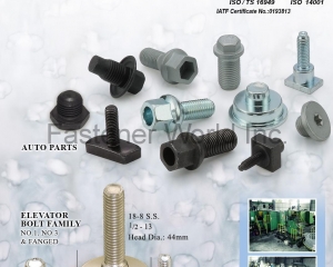 Auto Parts, Elevator Bolts(AT-HOME ENTERPRISE CO., LTD. )