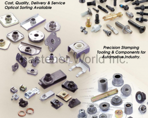 Collars, Sleeves, Bolts, Nuts, Screws, Stamping parts, Automotive fasteners, Tubes(六曜实业股份有限公司 )