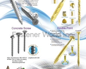 Eco-nano Coating Screw, Stainless Screw, Roofing Screw, Long Screw, Customized Screw(ESSENCE METHOD REFINE CO., LTD.)