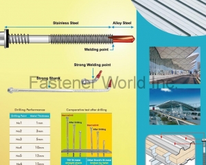 Bi-metal Self-drilling Screws(TAIWAN SHAN YIN INTERNATIONAL CO., LTD. )