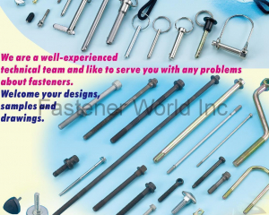 Clevis Pin, Screws, Special Screws, General Hardware, Screwdrivers, Toilet Plungers, Ball Plunger, Door & Window Latches, Spring Pin, Press Processing Products, Furniture Bolts, Special Nuts, Lanyards, Nuts, Bolts(TSAE FARN SCREWS HARDWARE CO., LTD.)