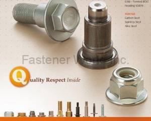 Cold-Formed BOLT/Cold-Formed NUT(INMETCH INDUSTRIAL CO., LTD. )