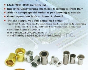 Blind Rivet Nut(HUNAN LIANGANG FASTENERS CO., LTD.)