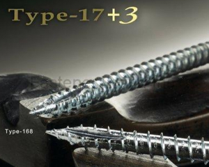 Type 17, Type-168, Stainless Steel Screw, Lag/Landscape Screw, Pro Chipboard Screw(FUSHANG CO., LTD. )