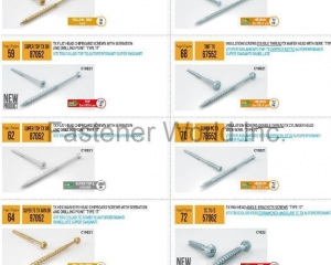 Screws for PVC-windows, Stainless Steel Screws(AMBROVIT S.P.A.)