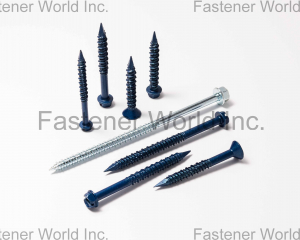 CONCRETE SCREWS, DIAMOND POINT(FALCON FASTENER CO., LTD. )