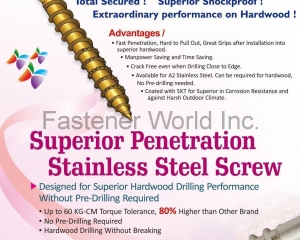 fastener-world(TAIWAN SHAN YIN INTERNATIONAL CO., LTD.  )