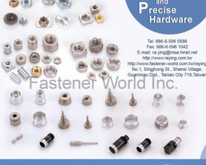Customized Fastener and Precise Hardware(RAYING INDUSTRIAL CO., LTD. )