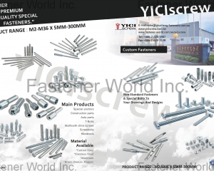 fastener-world(YICIscrew CO., LTD. )