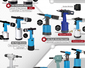 Electric Sander, Air Sander, Air Hydraulic Riveters, Rivet Nut Tools, Lockbolt Tool, Riveter, TAIWAN(HANMASTER CORPORATION)