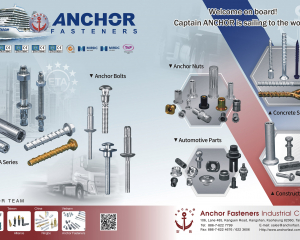 ETA Series, Anchor Bolts, Anchor Nuts, Automotive Parts, Concrete Screws, Construction Parts...(ANCHOR FASTENERS INDUSTRIAL CO., LTD. )