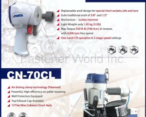 Pneumatic Nailers, Staplers, Air Tools(APACH INDUSTRIAL CO., LTD.)