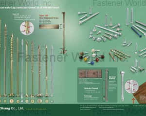 Lag/Landscape Screw, Chipboard Screw, Stainless Steel Screw(FUSHANG CO., LTD. )