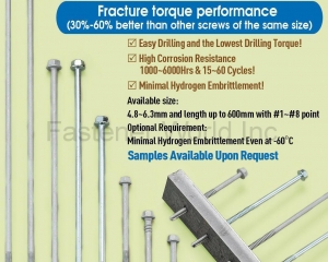 Self Drilling Screws(BI-MIRTH CORPORATION)