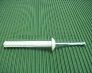 Nylon anchor with nail -mushroom head(A107)(系格工業股份有限公司 )