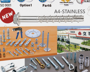 Mechanical and Heavy Duty Anchors, Concrete screw anchor, SISSY STUD , Safety nail ceiling anchor, Sleeve anchor, Steel hammer anchor, SPENDARL, Hammer driver anchor, Screw in screw system anchor, SISSY ANCHOR, Lightweight and Plasterboard Fixings, Zinc alloy anchor, EASY ANCHOR, Hollow wall anchor, Express nail, Legs anchor, NEW FIXING, Metal Universal Plug, Rivet JACK NUT, Tool and Accessory, Hollow wall setting gun 1801, Hollow wall mounting tool 1802, Hollow wall setting tool 1803, Hollow wall mounting tool 1804, Insulation Fixing, Framework fasteners, Zinc alloy frame fixing, Metal frame (JOKER INDUSTRIAL CO., LTD. )
