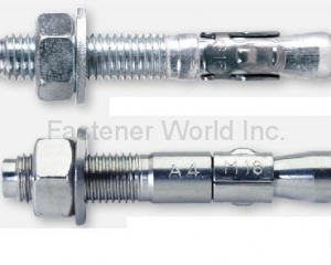 NO.302 WEDGE ANCHOR (THROUGH BOLT)(HWALLY PRODUCTS CO., LTD. )