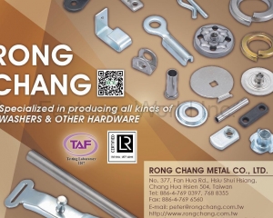 Spring Lock Washer,Flat Washer,Conical Washer,Special Stamping Parts,Finish Cup Washer,Tooth Lock Washer,Toggle Wing,T Nuts,Clip Nut,Wire Lock Pin,R Pin(RONG CHANG METAL CO., LTD. )
