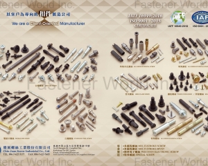 MULTI-STROKE SCREW, MULTI-STROKE RIVET, PRECISION ELECTRONIC SCREW, SPECIAL SCREW(CHIN JAAN SCREW INDUSTRIAL CO., LTD )