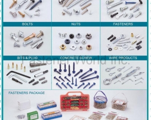 Tapping Screw, Chipboard Screw, Drywall Screw, Self Drilling Screw, Machine Screw, Special Screw, Bolts, Nuts, Fasteners, Bits & Plug, Concrete Screw, Wire Products, Fasteners Package(MASTER UNITED CORP. )