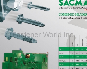 Combined Headers (4-5 dies with pointing & rolling)(SACMA GROUP)