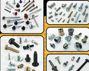 Drywall Screw, Tapping Screw, Self-Drilling Screw, Concrete Screw, Thread Forming Screw, Machine Screw, Wood Screw, Chipboard Screw, Special Screws(CHAN LIANG ENTERPRISE CO., LTD. )