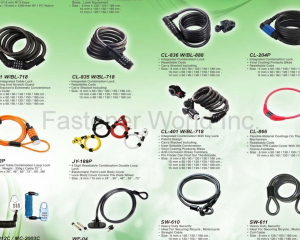 Chain Lock,Cable Lock,Bicycle Lock,Motorcycle Lock(STEEL MARK ENTERPRISE LTD.)