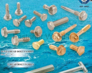 PENTA HEAD BOLT, T HEAD BOLT(AT-HOME ENTERPRISE CO., LTD. )