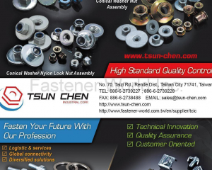 TSUN CHEN INDUSTRIAL CORP._Special Washers_Conical Washer Nuts_Flange Nylon Nuts With Washers_Hex Nuts With Conical Washers_SEMS Screws(TSUN CHEN INDUSTRIAL CORP.   -  Professional Assembly Manufacturer)