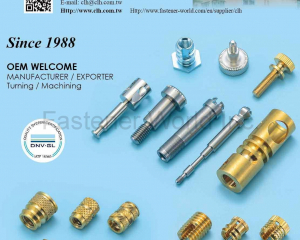 Brass Inserts, Clinch Parts, CNC Parts(CLH PRECISION ENTERPRISE CO., LTD. )