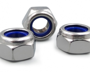 Steel Lock Hex Nut with Nylon Insert DIN985(余姚奧可飛緊固件有限公司)