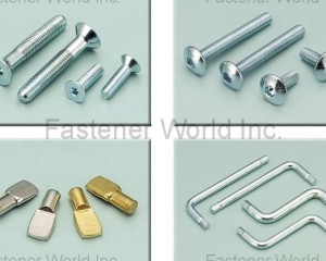 INSEX SCREW, DOME SCREW, SPOON SHELF SUPPORT, ALLEN KEY(ZYH YIN ENT. CO., LTD. )