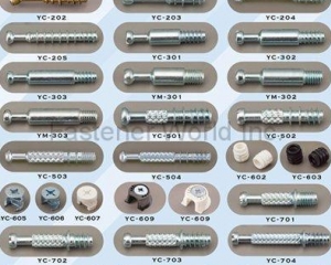 Tapping Screw, TRI-LOBULAR Thread Screw, Self-Tapping Screw, Machine Screw, Self-Drilling Screw, High-Low Screw, Wood Screw, SEMI-GIMLET Point Screw, Saw Slot, Fitting Dowel, Collated Screws(YUO CHUN ENTERPRISE CO., LTD. )